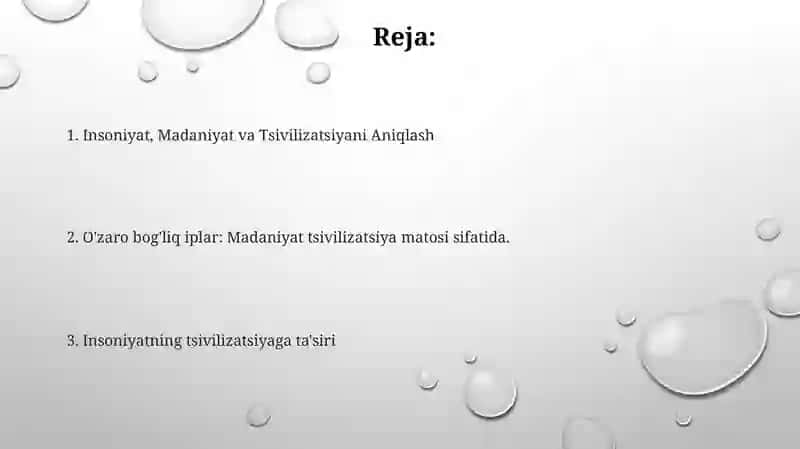 Insoniyat, Madaniyat va Tsivilizatsiyani O'rganish 2