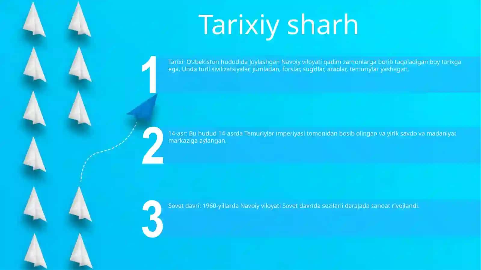 Navoiy Viloyati Tarixiy sharh 2