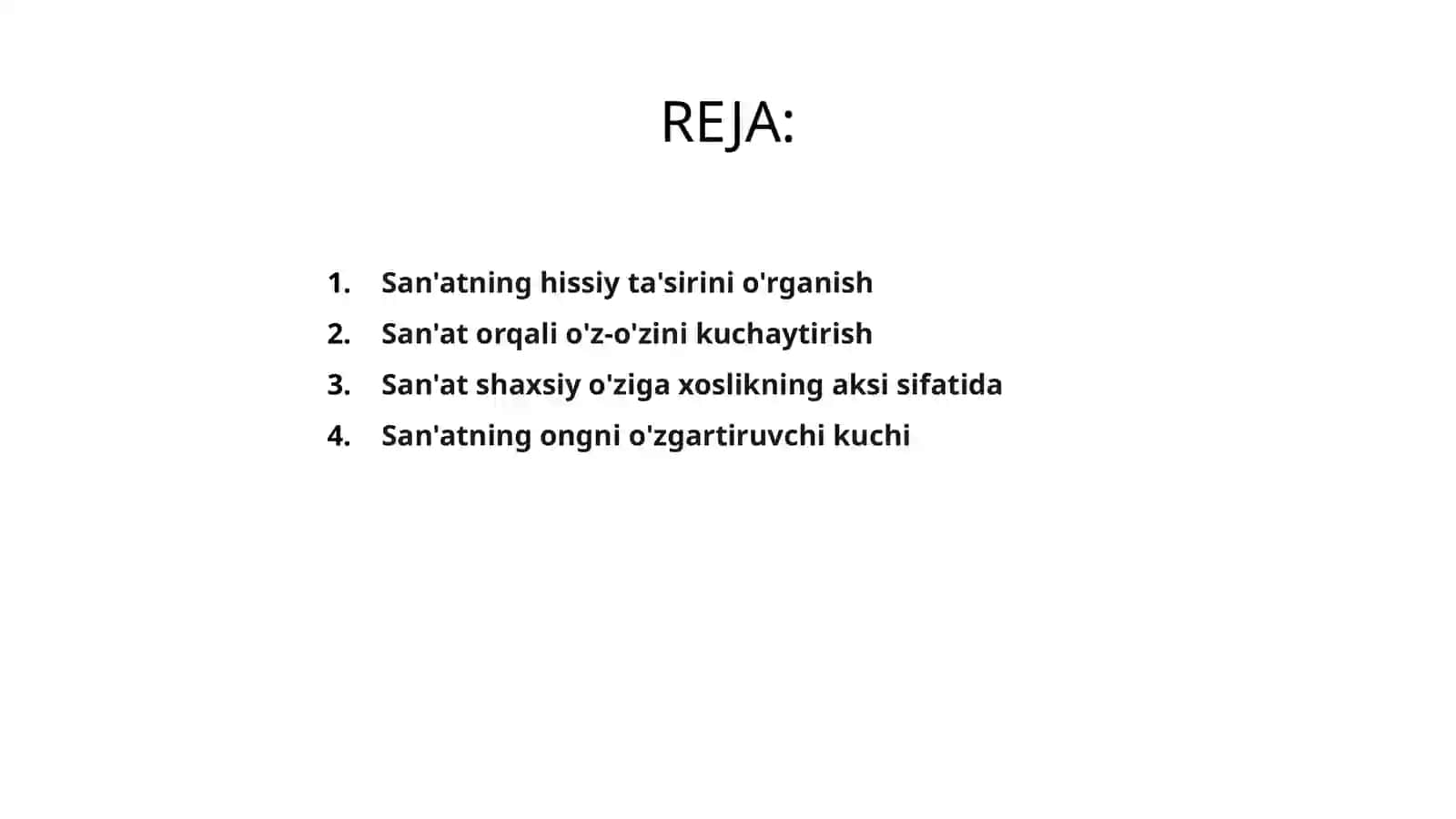 San'atning shaxsga ta'siri 2