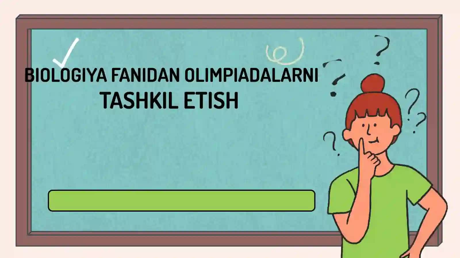 Biologiya Olimpiadalarini Tashkil Etish 2