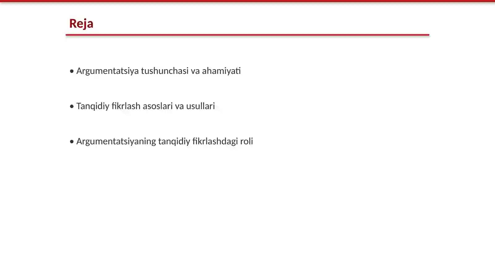 Argumentatsiya tanqidiy fikrlash menanizimi 2