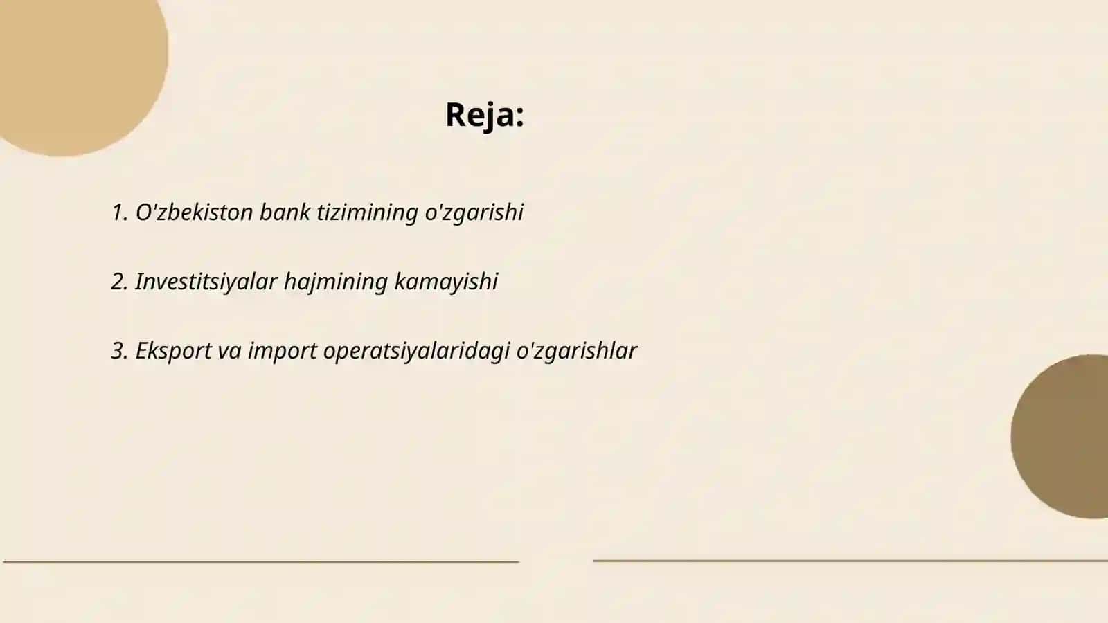 2008 -yilgi jahon moliyaviy inqirozining Oʻzbekistonga ta'siri va uning oqibatlarini bartaraf etish choralari 2