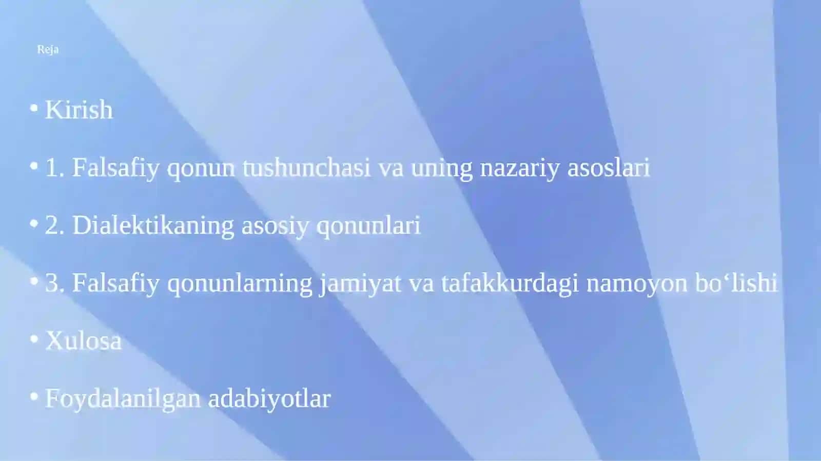 Falsafiy qonunlarning mohiyati 2