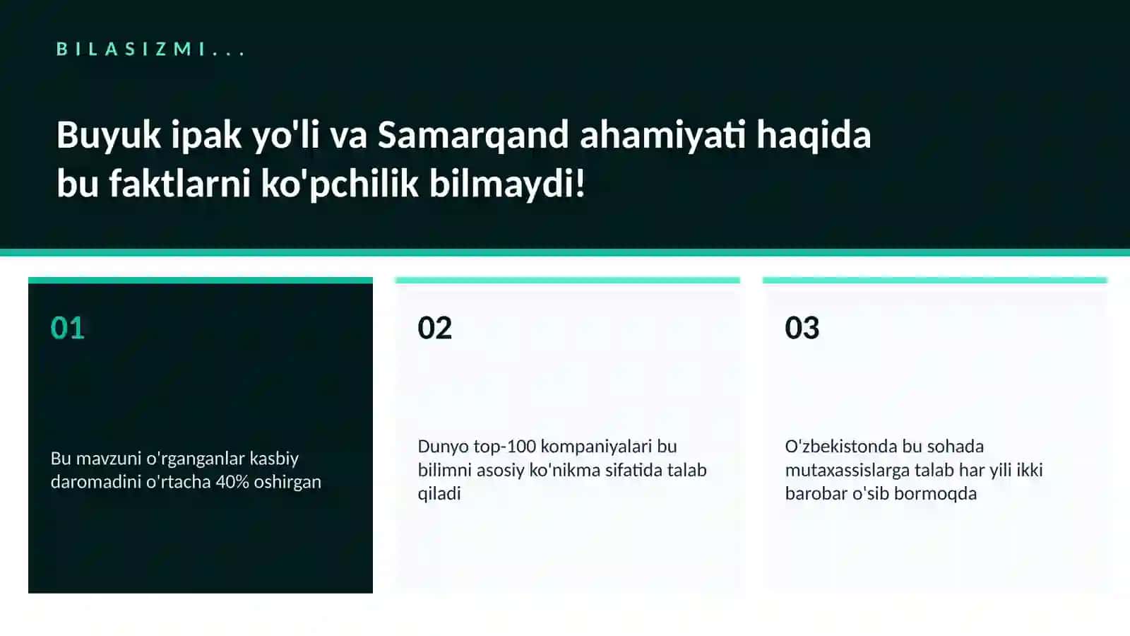 Buyuk ipak yo'li va Samarqand ahamiyati 2