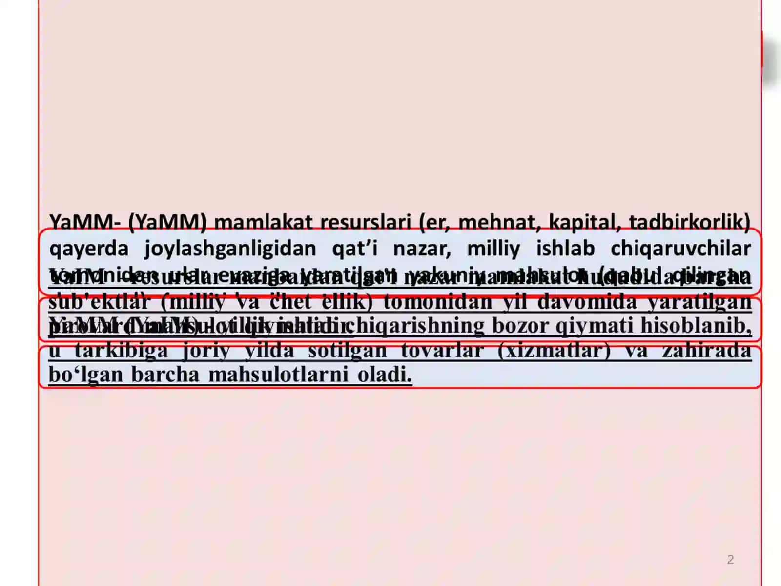 O‘zbekiston yalpi ichki mahsuloti 2