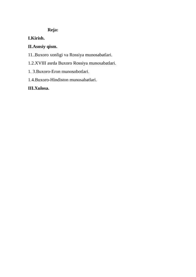 Buxoro xonligining qo'shni mamlakatlar bilan munosabatlari 2