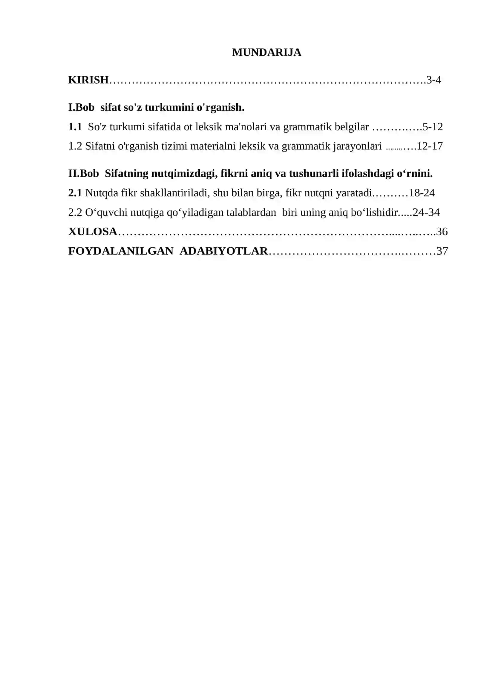 Sifat so’z turkumini o'rganish jarayonida o’quvchilar nutqini o’stirish 2