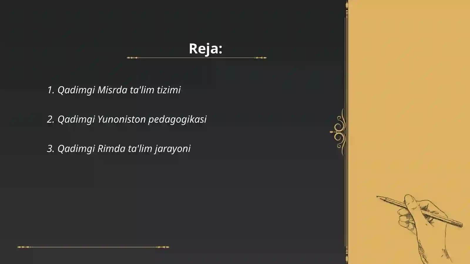 Jahon pedagogika fanining rivojlanishi 2