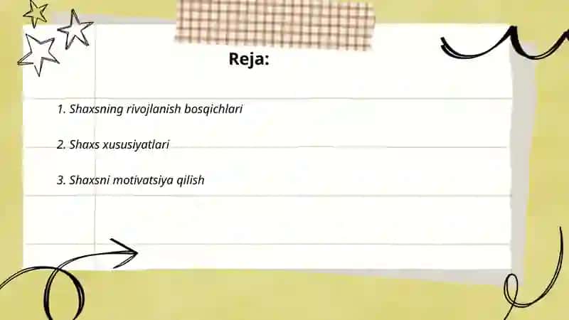 Shaxs psixologiyasi 2