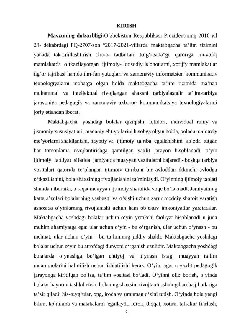 Maktabgacha yoshdagi bolalar tafakkurini rivojlantirish 2