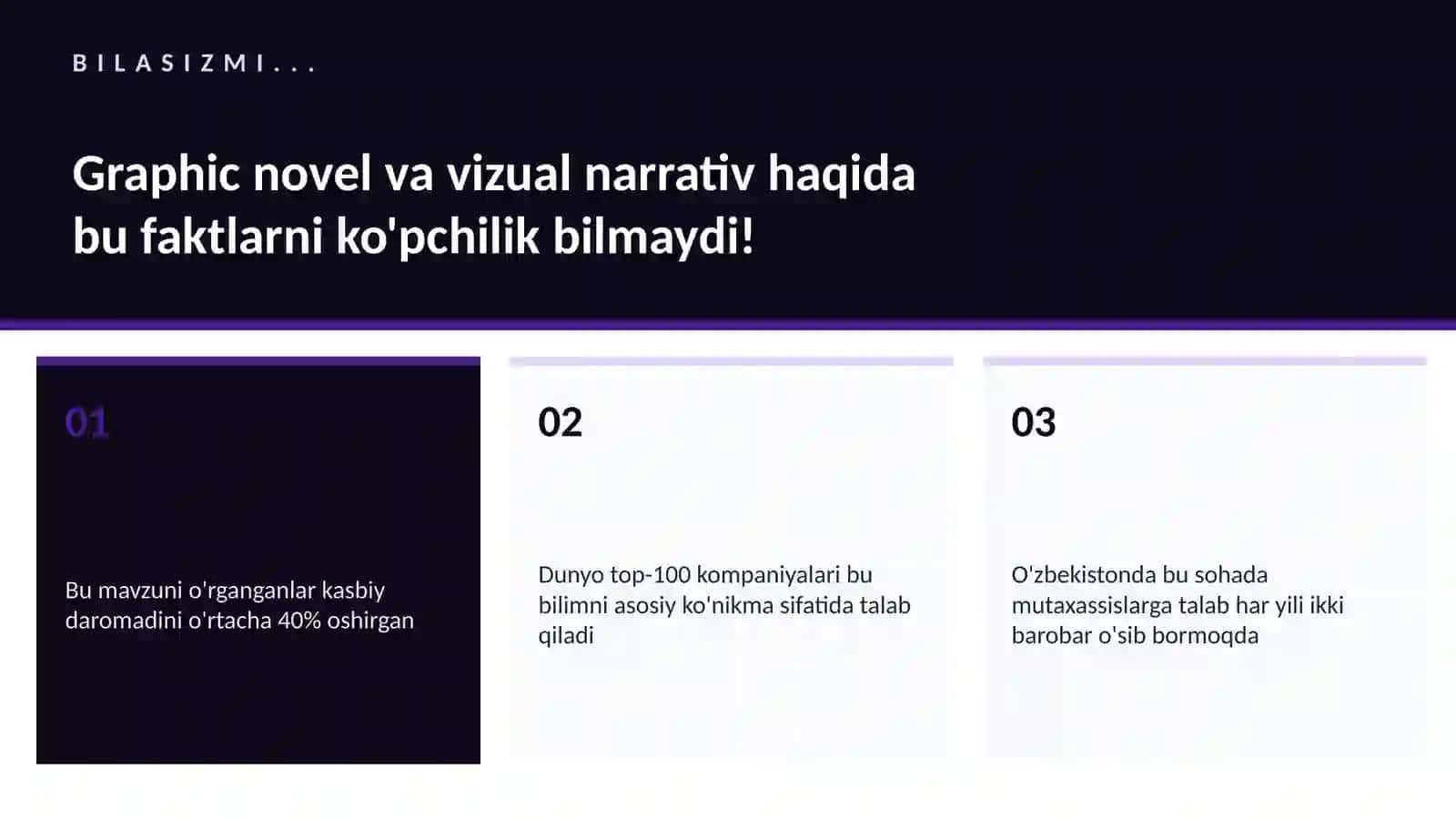 Graphic novel va vizual narrativ 2
