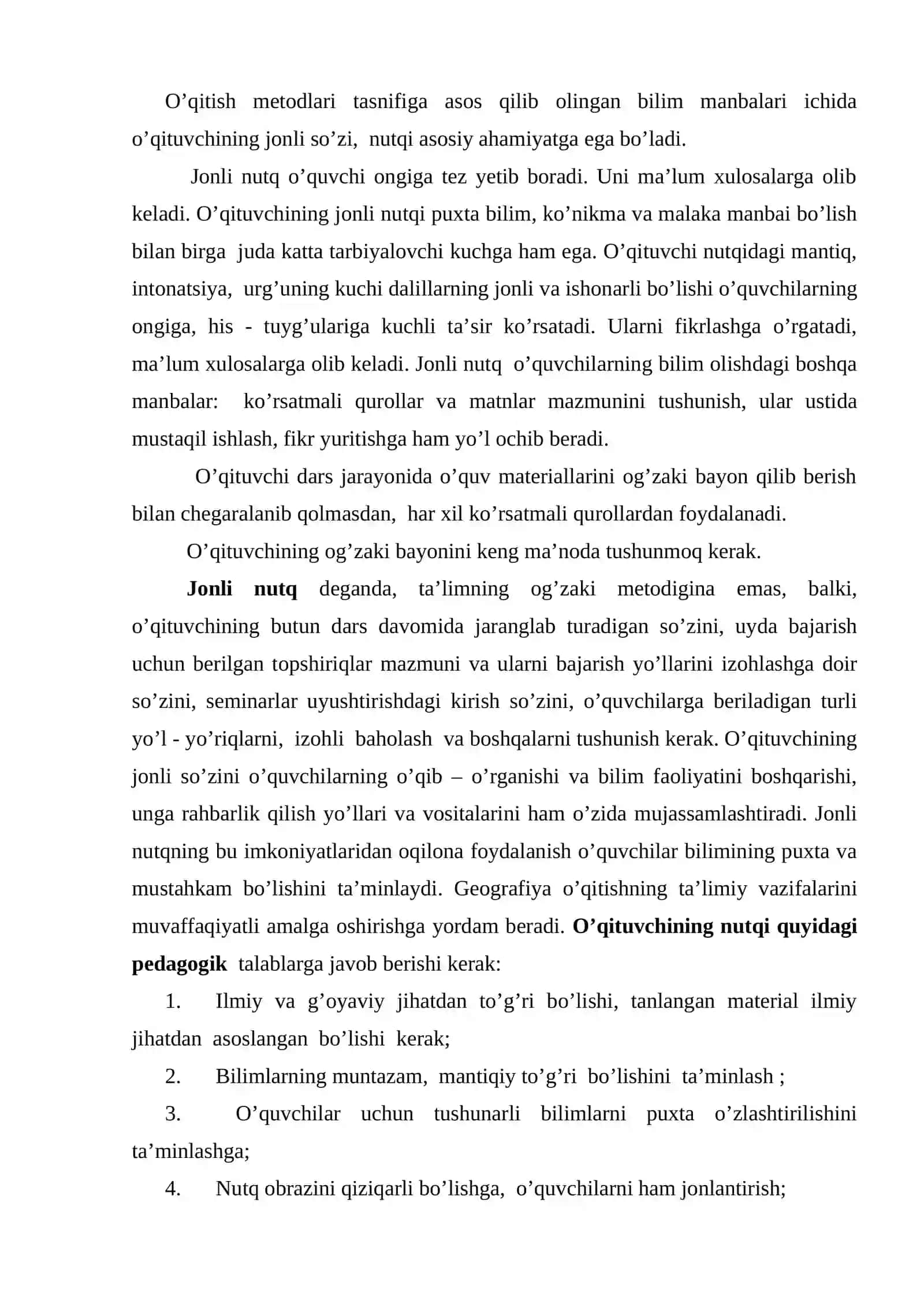 Og`zaki bayon qilish metodlari 2