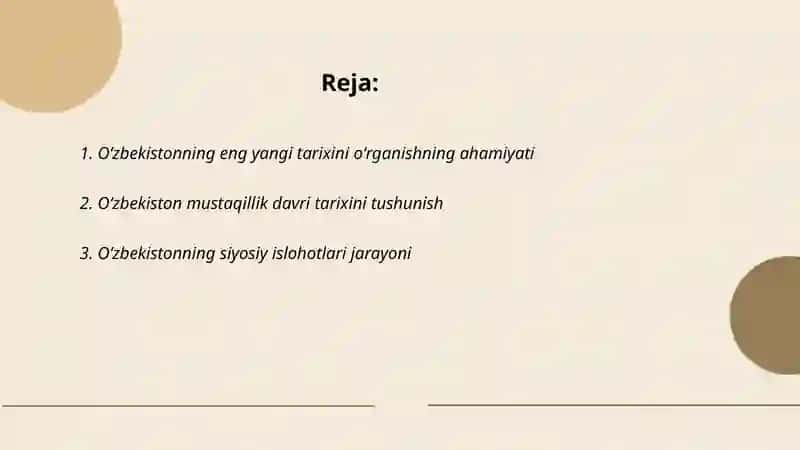 Oʻzbekistonning eng yangi tarixi 2