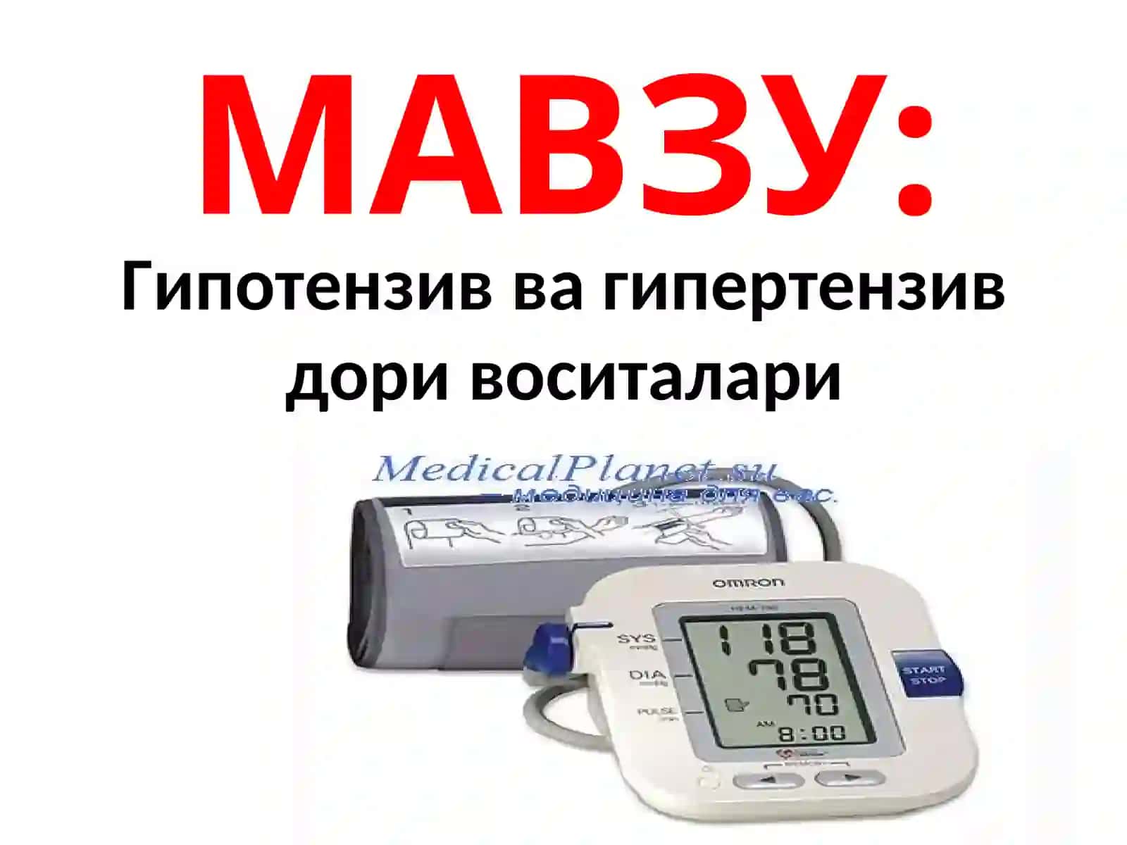 Гипотензив ва гипертензив дори воситалари 2
