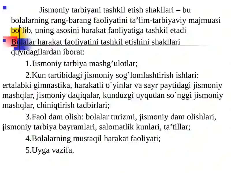 Jismoniy Tarbiya Mashqlari 2