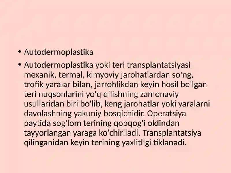 Autodermoplastika 2