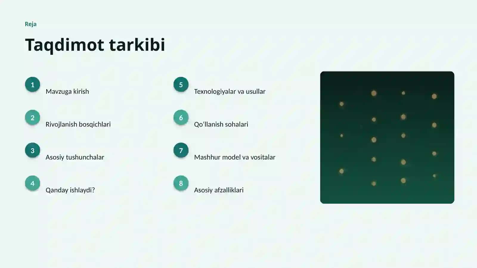 SUNʼIY INTELLEKT • PROFESSIONAL TAQDIMOT 2