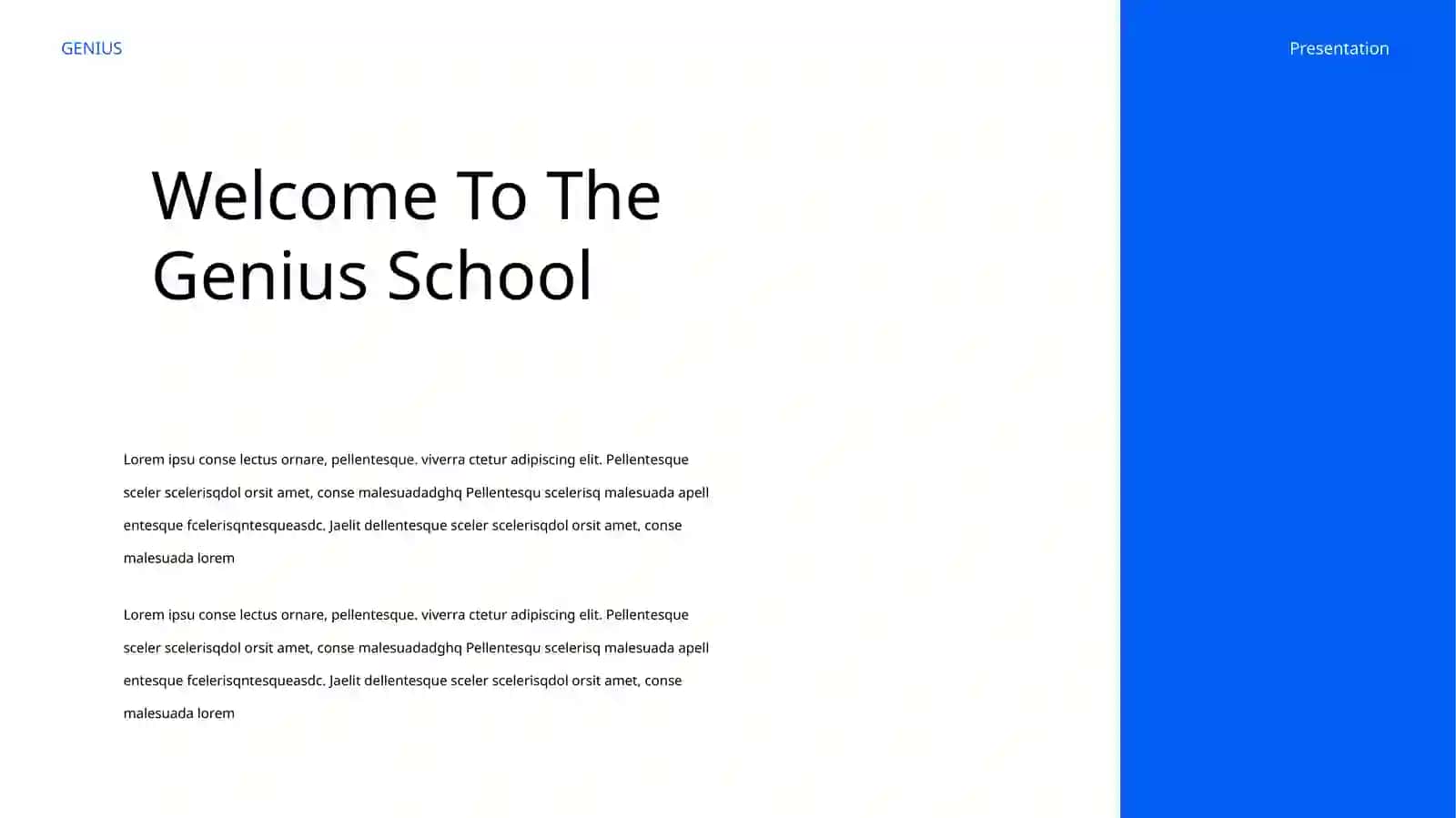 Genius School 2