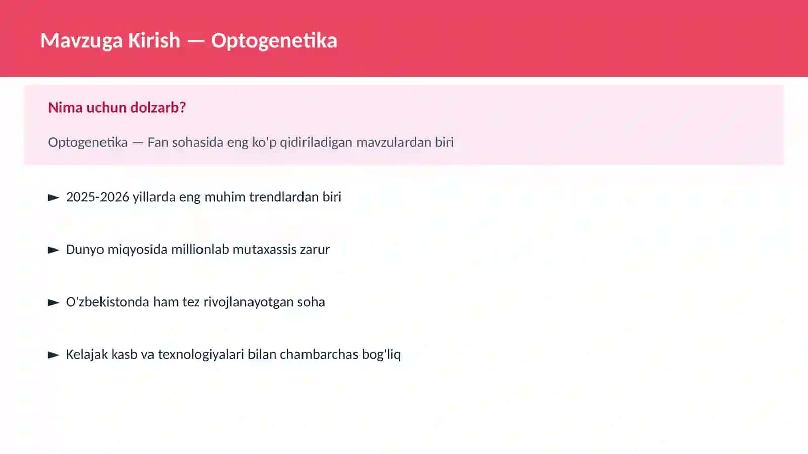 Optogenetika 2