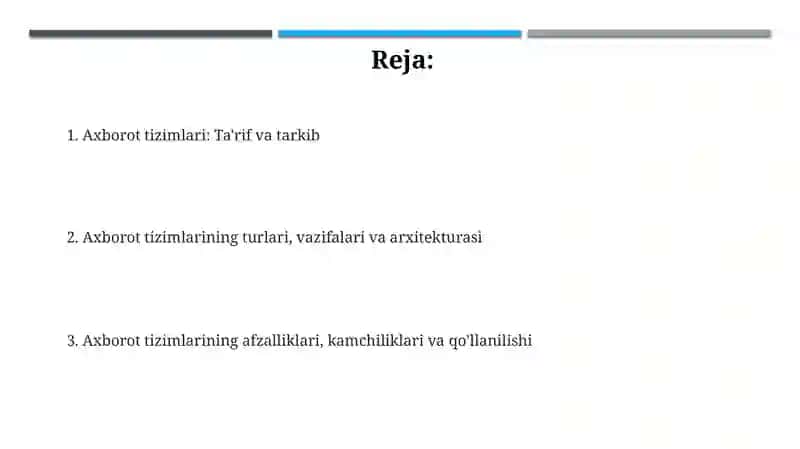 Axborottizimlariningtushunchasi 2