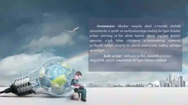 INKLYUZIV TA’LIM SIFATINI OSHIRISH ISTIQBOLLARI 2