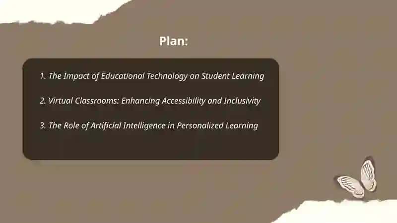 The role of technology in education. 2