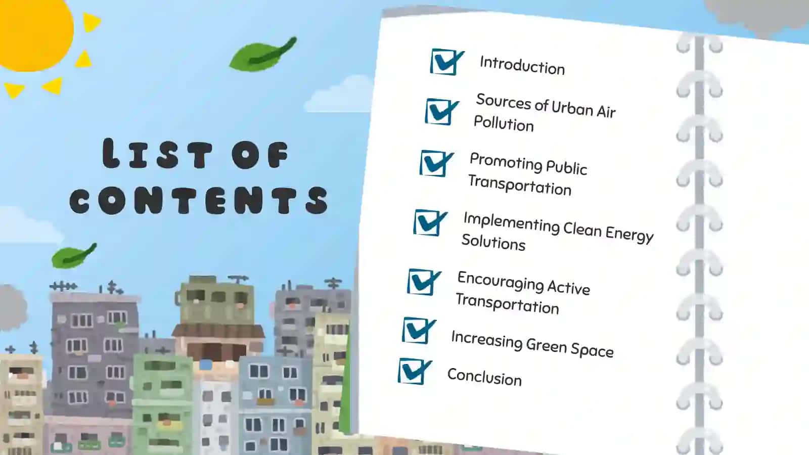 EFFECTIVE STRATEGIES for Reducing Air Pollution in Cities 2