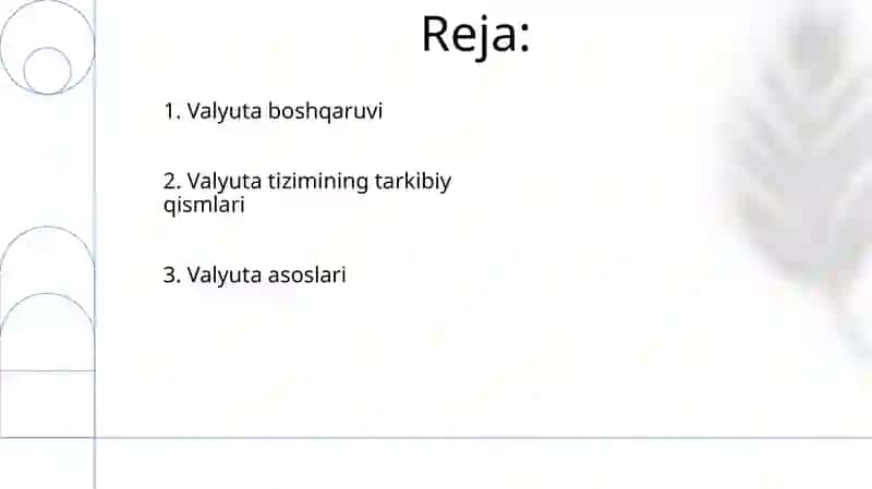 Valyuta tizimi va uning elementlari 2