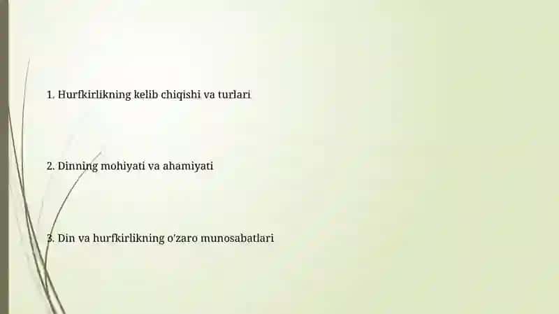 Din va Hurfkirlik 2
