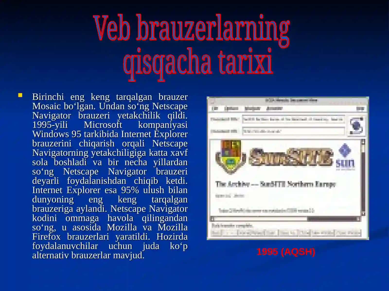Veb brauzerlar 2