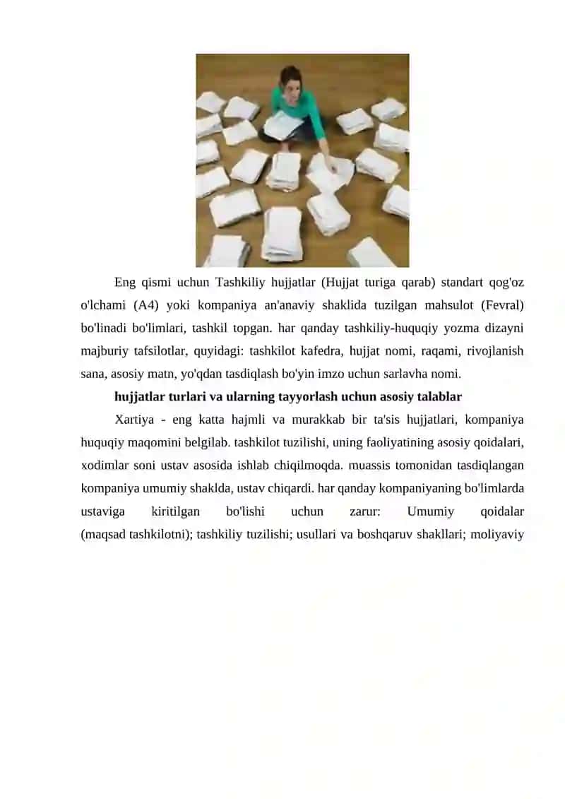 Tashkiliy hujjatlar 2