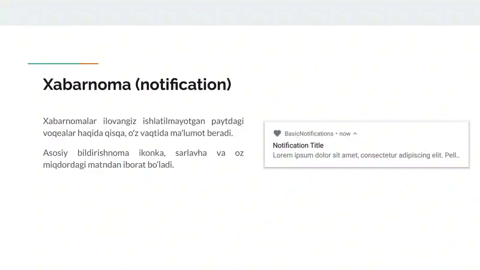 Xabarnoma (notification) 2