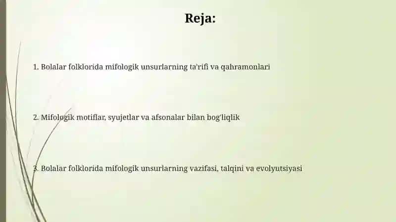 Bolalar folkloridagi mifologik elementlar 2