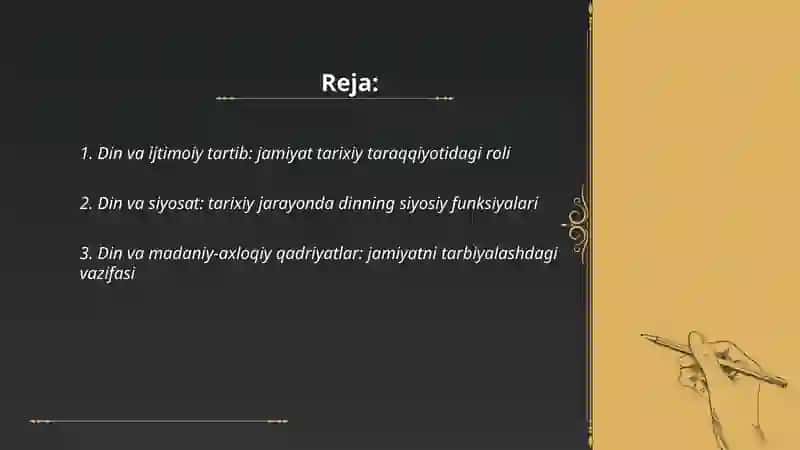 Din va Ijtimoiy Tarix 2