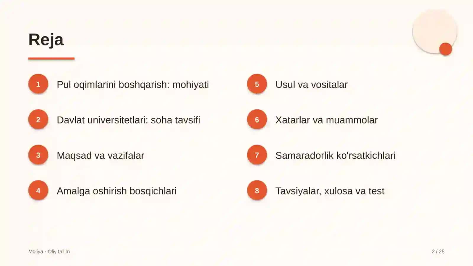 Pul oqimlarini boshqarish: mohiyati 2