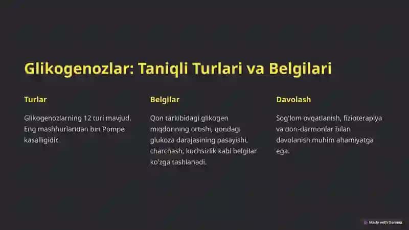 Glikogenozlar 2