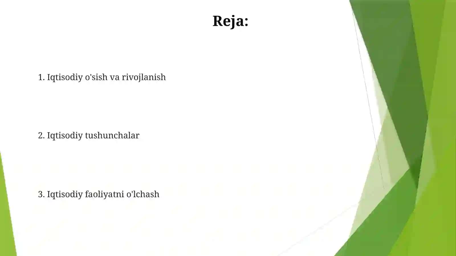 Iqtisodiy bazis tushunchalari 2