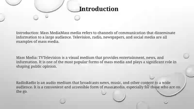 Mass Media: Tv, Radio. Radio Program. Breaking News. Sport News. Reality Tv. 2