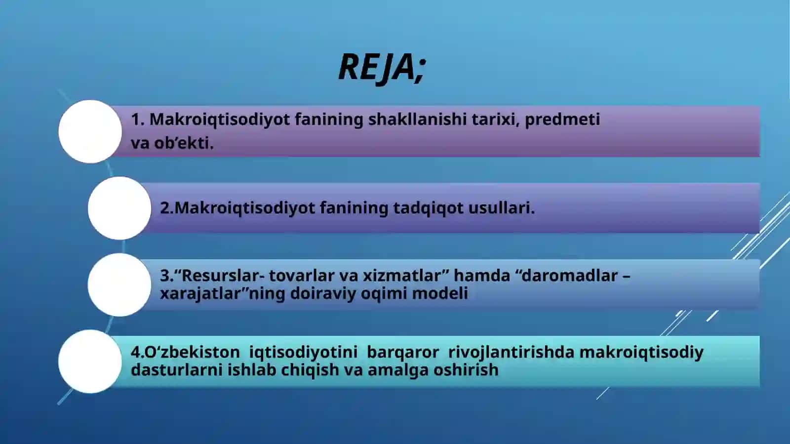 MAKROIQTISODIYOTGA KIRISH 2