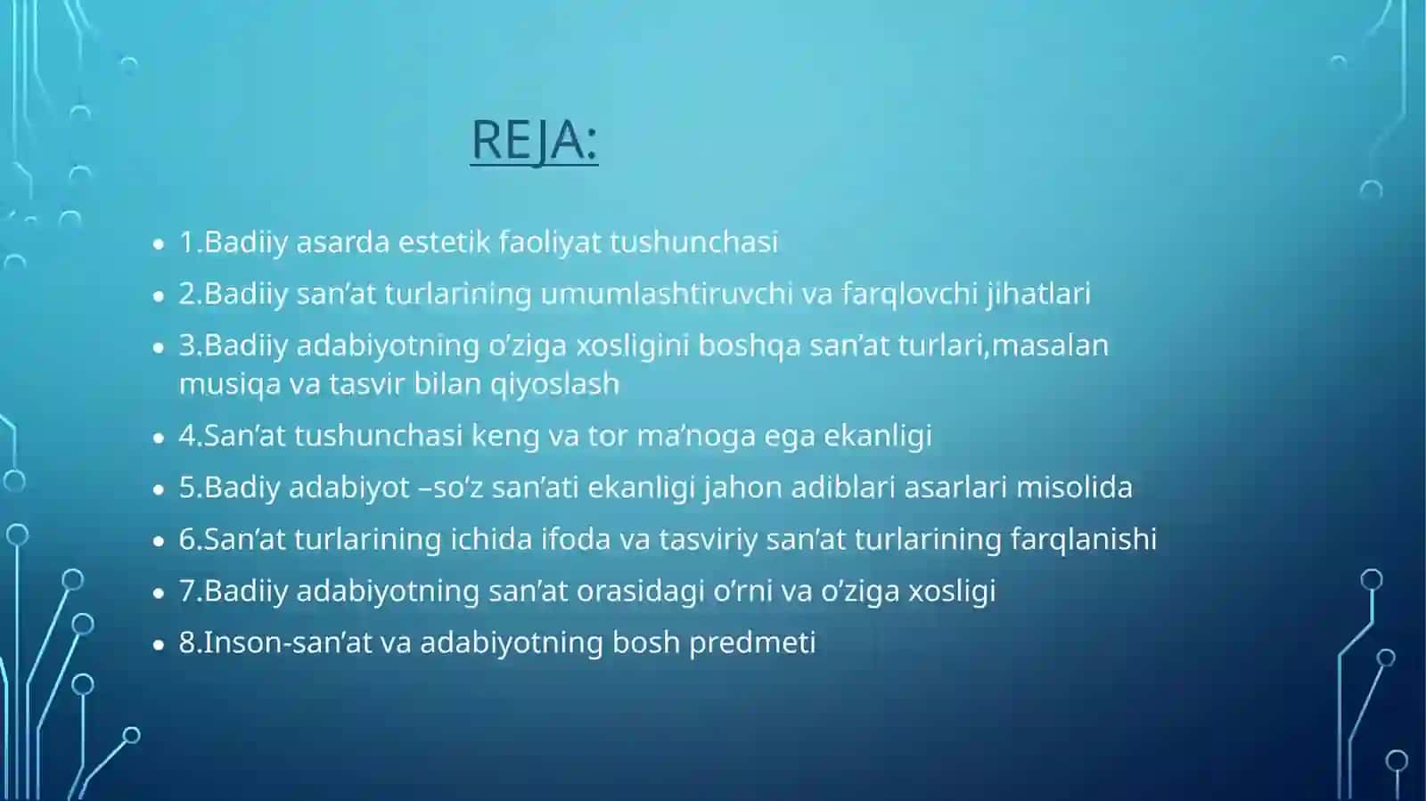 MUSTAQILISHFan:adabiyotshunoslik 2
