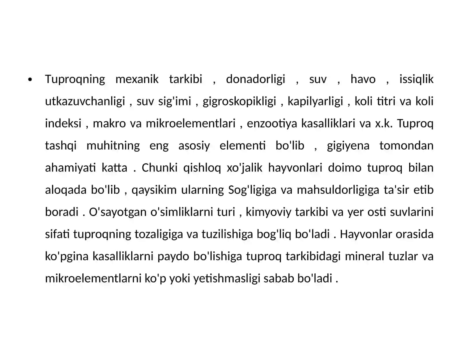 Tuproqni hosil qiluvchi omillar 2