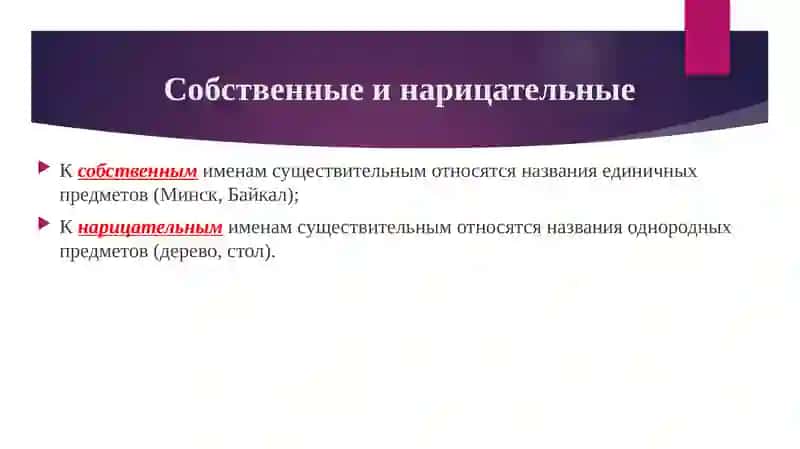 Имя существительное 2