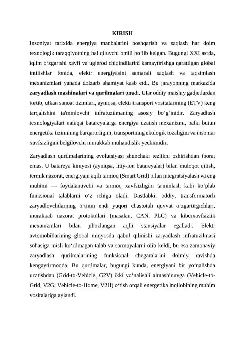Zaryadlash mashinalari va qurilmalari 2