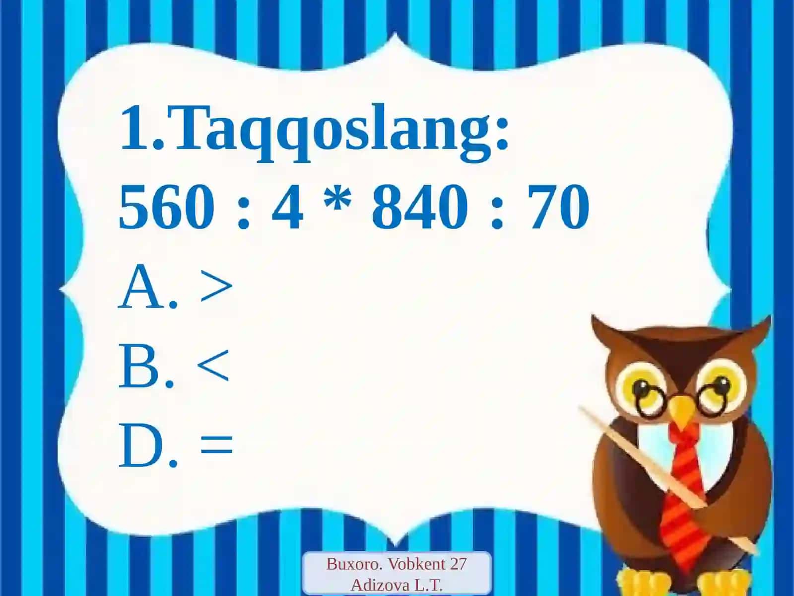 T E S T (matematika) 2