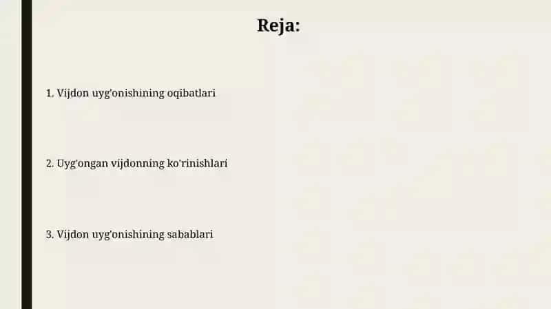 Bir vijdon uygʻonur 2