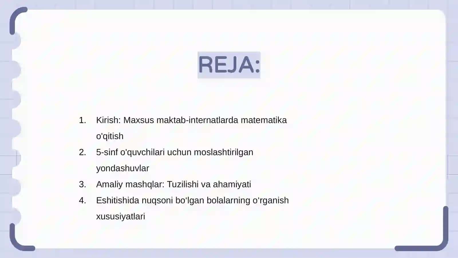 Matematik mashqlarni shakllantirish bo'yicha ish usullari 2
