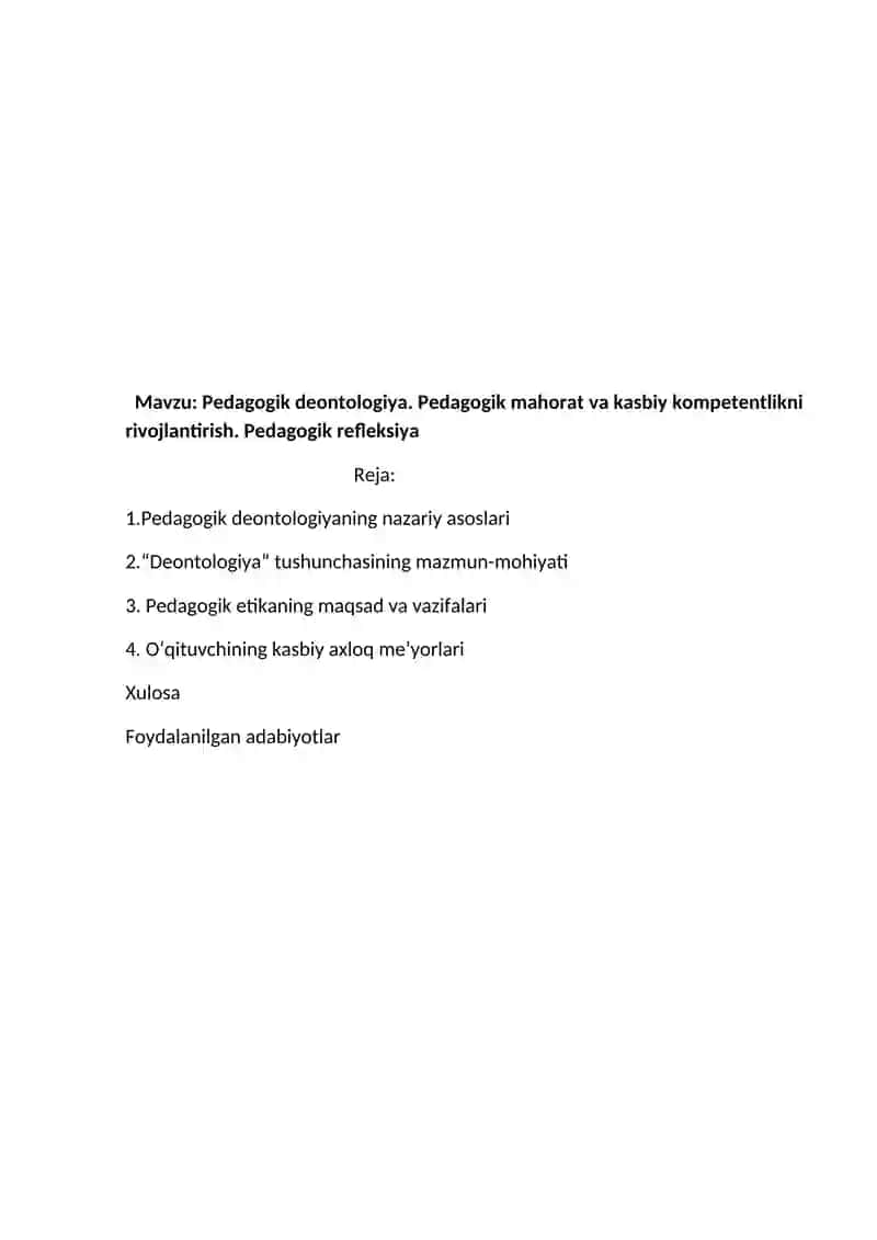 Pedagogik deontologiya 2