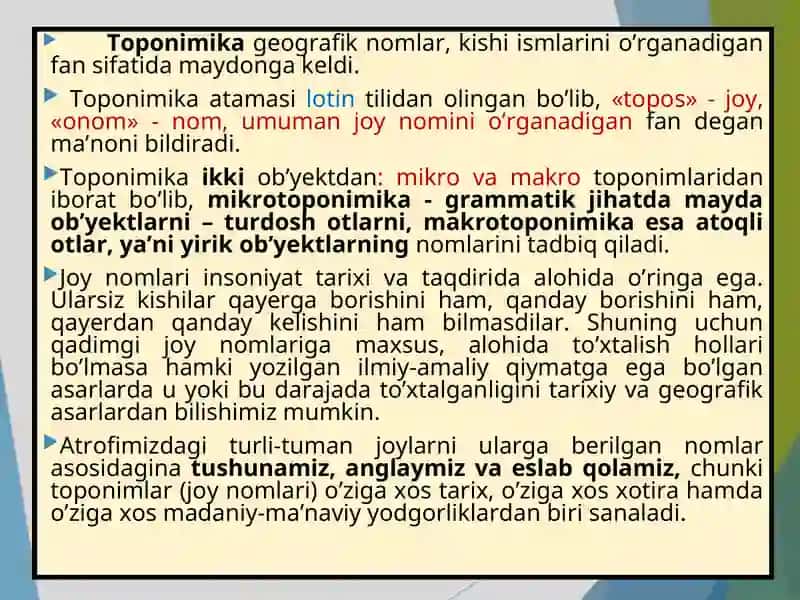 Viloyatlar toponimikasi 2
