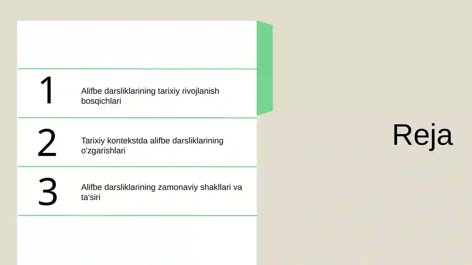 Alifbe darsliklarining tarixiy taraqqiyoti 2