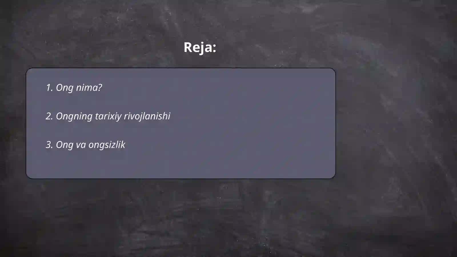 Ong xaqida tushuncha va uning xossalari 2